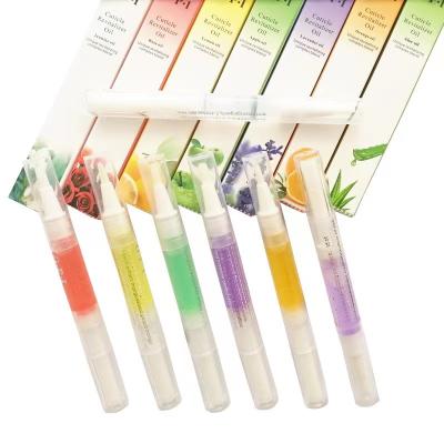 China Easy Apply Cuticle Revitalizer 15 Different Oil Pen For Wholesale Private Label Nail Care Tools Customized Boxes for sale