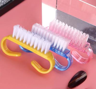 China Beauty Care Make Tools Amazon Hot Selling Nail Cleaning Brushes Handle Handle Nail Brush Nail Brushes For Cleaning for sale