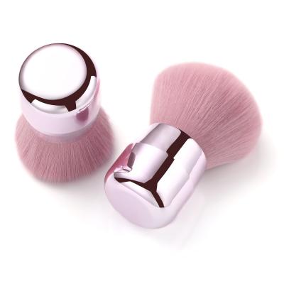 China Easy Apply Pink Mushroom Beauty Master Tool Honey Brush Makeup Single Brush Loose Balance Brush for sale