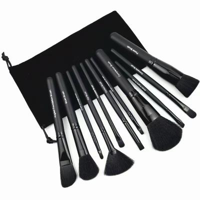 China Beauty Care Make Tools 11Pcs Logo Black Diamond Makeup Brushes Private Label Custom Made Set High Quality Makeup Brush for sale