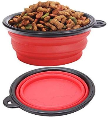 China Amazon Hot Sale Pet Travel Dogs Plastic Dogs Cat Bowls for sale