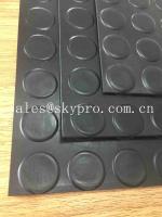 China Safety Black Flooring Non Slip Rubber Matting Goat Mattress , Long Life Span for sale