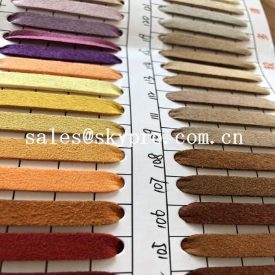 China Colourful chamois car wash chamois leather  0.6-2 mm for bags / shoe for sale