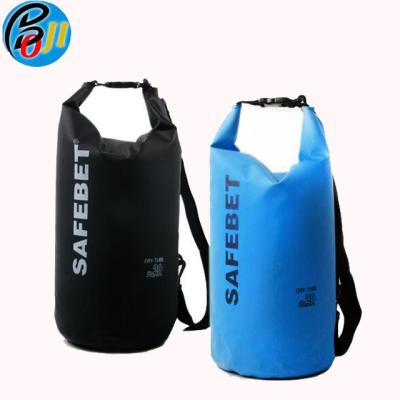 China Top Quality Durable 500D PVC Tarpaulin waterproof dry Bag with Strap for sale