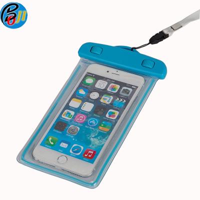 China Hot sell promotion gift underwater waterproof phone case underwater waterproof phone bag for sale