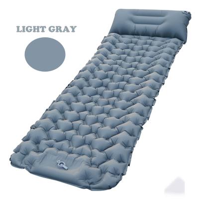 China NEW Arrival Sleeping Mat Ultralight Moistureproof Ground Mat With Pillow Air Mattress Outdoor Bed Tent Camping Mats for sale