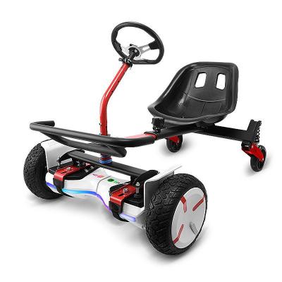 China New Design Go Kart Conversion Kit Hoverboard Hoverkart With Big Seat And Steering Wheel for sale