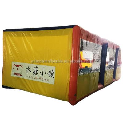 China Home Bounce Inflatable Camping House Party For Home Wedding Garden Party Decoration Eco Environment Outdoor Events for sale