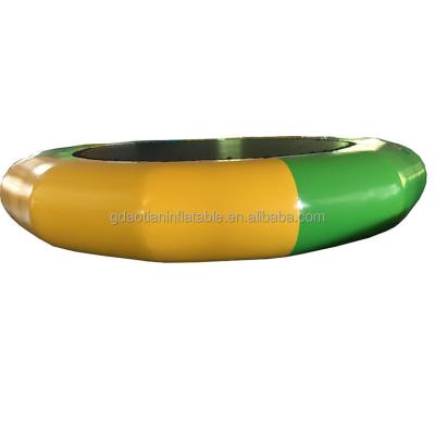 China Outdoor Popular Swim Platform Inflatable Floating Water Park Water Bed Water Park Bounce Entertainment Inflatable Jumping Platform for sale