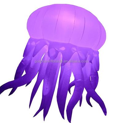 China Festivals Wholesale Price LED Party Decorations Inflatable Jellyfish Balloon For Event Wedding Concert for sale