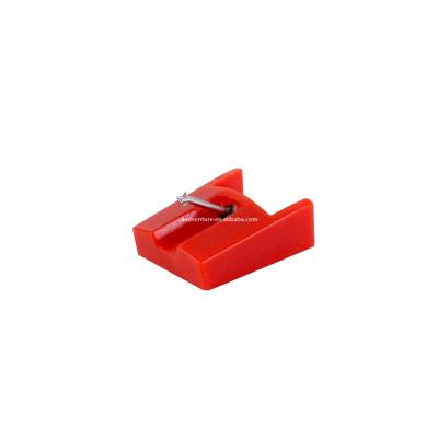 China Technics Turntable Needle 2021 HOT Sales Red Red Turntable Stylus Needle For Retro Turntable Record Player With Lp Vinyl Needle Accessories for sale