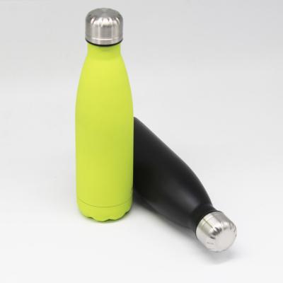 China High Grade 500ml Sustainable Double Wall Stainless Steel Vacuum Cola Shape Sports Insulated Water Bottle for sale