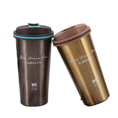 China Business Travel Mug Heat Insulation Coffee Mug with Leak Proof Lid Heat Insulation Stainless Steel for Hot and Cold Coffee and Tea for sale