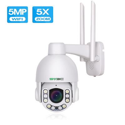 China Waterproof / H.265 5x 5mp zoomPTZ Speed ​​Dome Waterproof IP Auto Tracking Outdoor Wireless Network Camera for sale