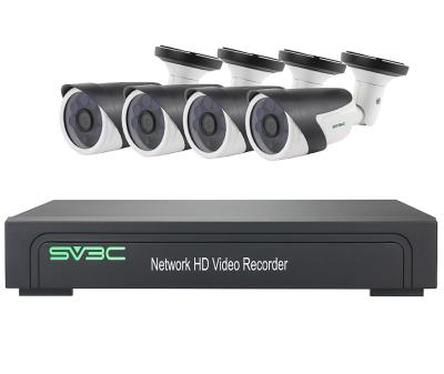 China Motion detection SV3C 4/8/16 channel 1080P camera POE nvr kits h.264 home surveillance alarm system for sale