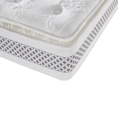 China Vacuum Compressed Zone Betsy 5 Ergonomic Jacquard Knitted Soft Fabric Pocket Spring Bed Mattress In A Box for sale