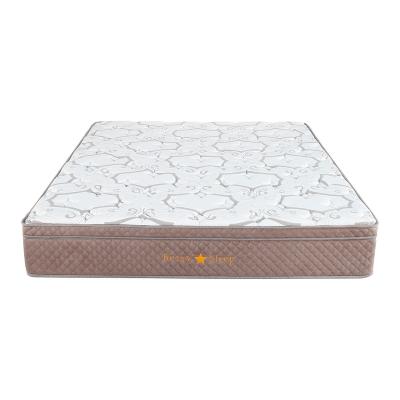 China Vacuum Roll Packing Bedroom Mattress Pocket Spring Foam Customized Wave Mattress for sale