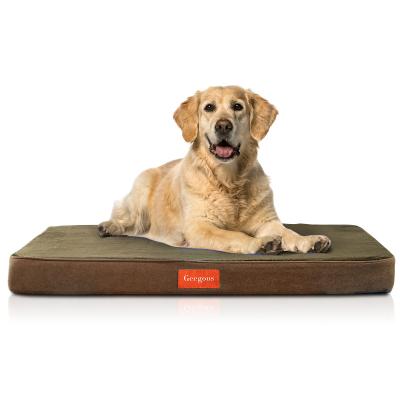 China Factory direct wholesale soft washable comfortable round luxury dog ​​cooling pet bed and dog beds for sale