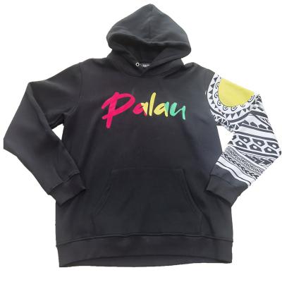 China Custom Heat-transfer Anti-pilling Printed Oversized Heavy Casual Street Hoodies Cotton Fleece Sports Men's Home Hoodies for sale