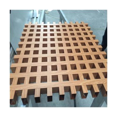 China CLASSIC Aluminum Alloy Screen Manufacturers Ceiling Partition Aluminum Alloy Screen Lattice for sale