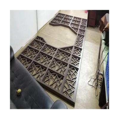 China Traditional Manufacturer Wholesale Metal Grill Eliminate Aluminum Doors Windows Carved Art Hollow Aluminum Window Grill for sale