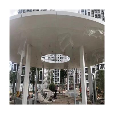 China Modern Customized Facade Building Office Building Art Modeling Aluminum Veneer for sale