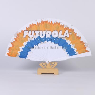 China China 23cm Plastic Fan Custom Your Own Design Hand Fan Plastic for sale