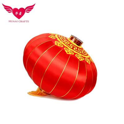 China Good quality traditional chinese new year new year silk waterproof lantern from china festival decoration supplier for sale