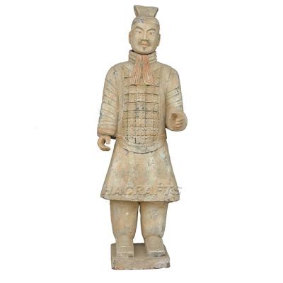 China China High Imitated Color 170cm Height Chinese Ruler Terracotta Warrior Figurine for sale