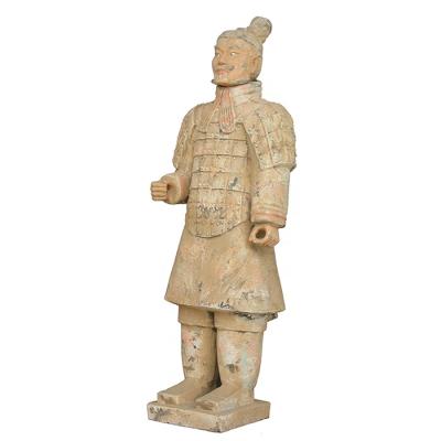 China China 170cm High Height Imitated Color Soldier Terracotta Warriors Statues for sale