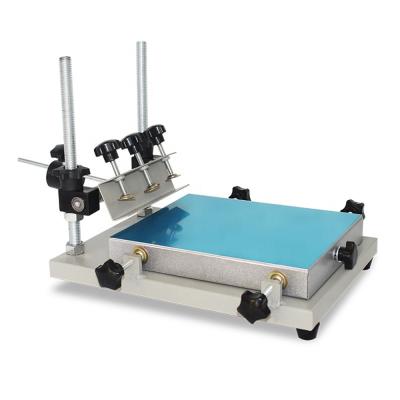 China Customizable Printing T Shirt Manual One Station Screen Printing Machine Stencil Printing Machine for sale