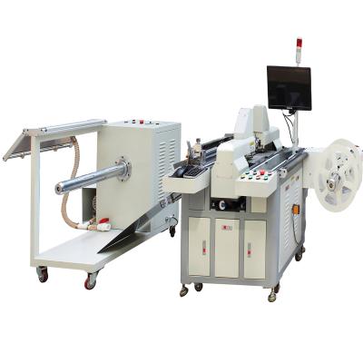 China Industry Factory Supply Automatic Double Needles CCD Camera Positioning Guide Hole Punching Machine For Flexible Material for sale