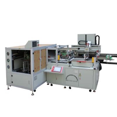 China Sheet Material PC Composite Panel CCD Industrial Automatic Screen Printing Machine With Film-Tearing for sale