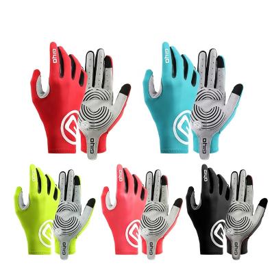 China Giyo Washable Finger MTB Glove Bicycle Lycra Cloth Anti-Slip Long Mitts Cycling Cycling Gloves Full Finger Cycling Equipment Road Bike for sale