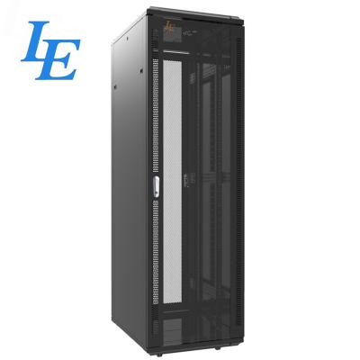 China SPCC Cold Rolled Steel LE IP20 Aluminum Frame Network Server Cabinet for sale