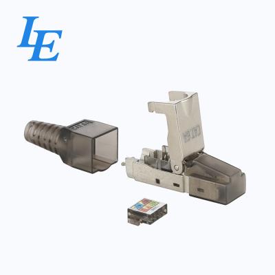 China audio & Video RJ45 Shielded FTP Jack Module Connector UTP Keystone Socket CAT6 Toolless for sale