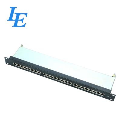 China Telecom LE 1U FTP Cable Management 24Ports Patch Panel for sale