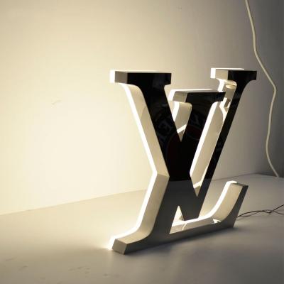 China Popular buildings sign diy outdoor backlit 3d letters house number sign high quality light for sale