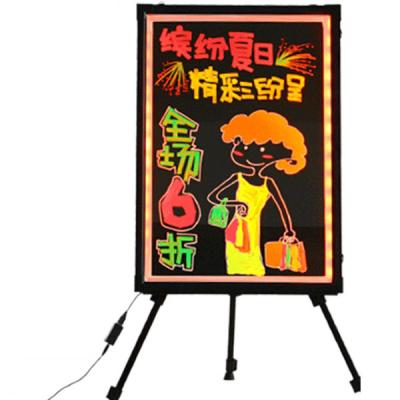 China Adervertising made in china aluminum alloy hand writing board menu promotion board 60x80 led writing board for sale