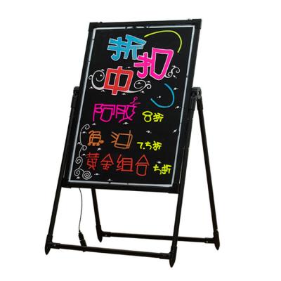 China Foldale suitable for bars made in china ultra thin writing board slate board store notice led writing board for sale