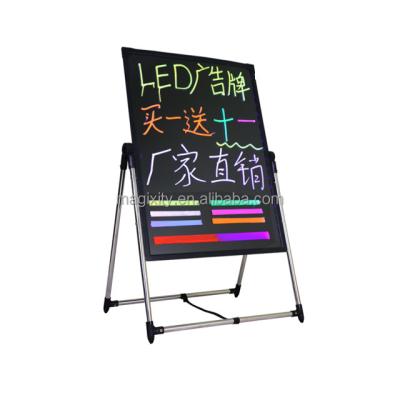 China Advertising And Showing LED Display Writing Board With Fluorescent LED Marker Pens Erasable Message Menu for sale