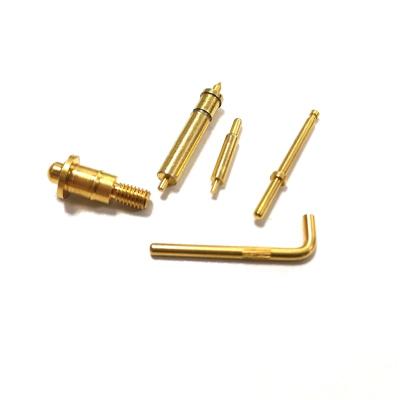 China Custom High Quality Spring Pogo Pin Magnetic Connectors 1Mm Pins Brass From Electronic Hardware Factory for sale