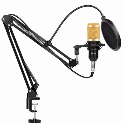 China Hot selling headset microphone BOM 800 kit power bm800 karaoke microphone phantom kit for computer studio recording condenser microphone for sale