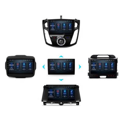 China Picture in Picture Mode OEM/ODM 9 Inch 1080P Full RCA Android 10 Split Screen Universal Car Stereo Support 2G+32G BT 5.0 for sale