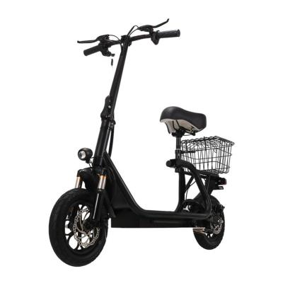 China New Cheap Adult Unisex A12 35 km/h Electric Scooter Electro Electric Scooter 500W Xiaomi M365 E Off-Road Foldable Roller With Seat for sale