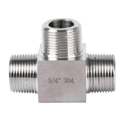 China Stainless Made in China Top Quality Pipe Fittings Unions Connector 304 Stainless Steel Pipe Fitting Union for sale