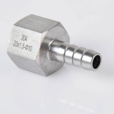 China 316 L stainless steel cheap professional manufacture stainless steel hose fitting female thread pagoda joint for sale