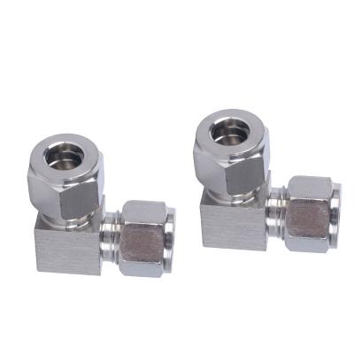 China Stainless Steel 304SS Male/Female Union Threaded Pipe Fittings Through Elbow Supply Intermediate Joint Drain Fitting for sale