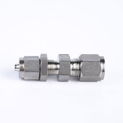 China Stainless Steel Connector 304SS Common Fitting Barb Adapter Air Gas Pipe Tube Pipe Extension Threaded Fitting for sale