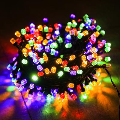 China Hexagon Led Home Party Tree Garland Holiday Decoration Led String Party Lights Wholesale for sale